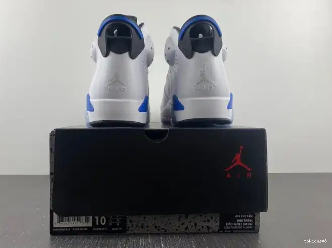 Cheap TBkick 384664-107 Air (2014) Sport Blue Retro Jordan 6 0611